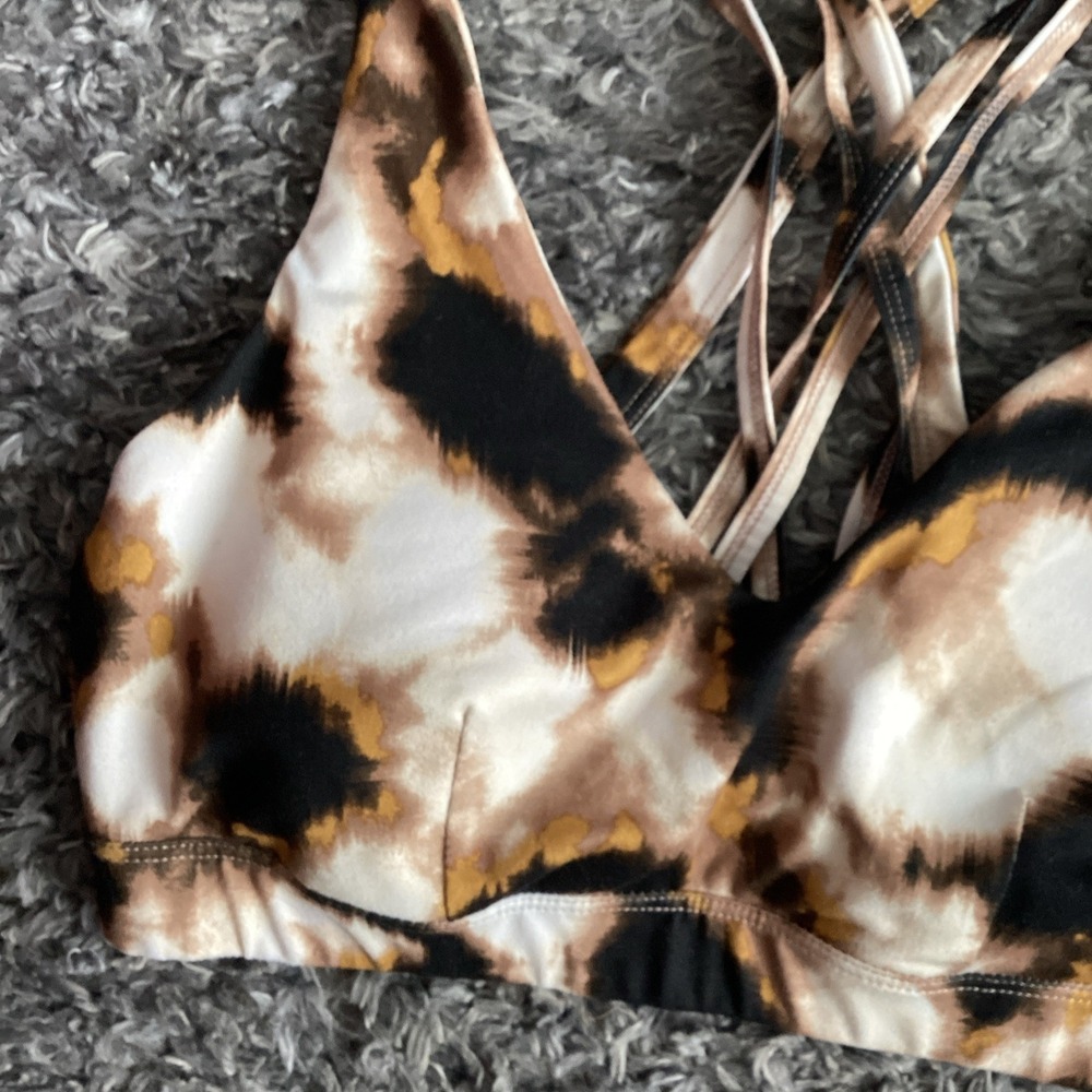 Idealogy Low Impact Sport Bra Size Small Leopard Print‎ - Picture 3 of 7